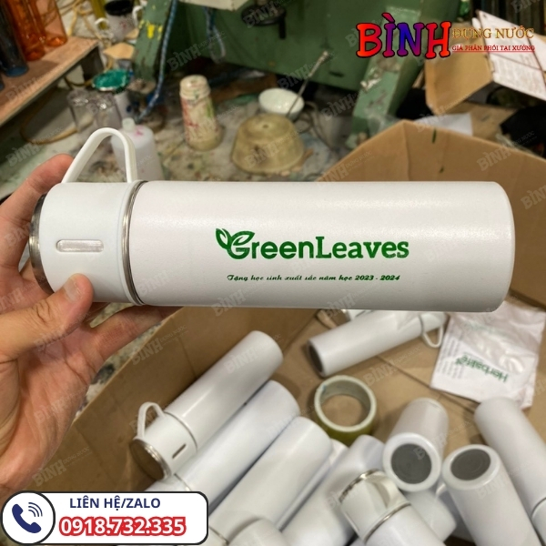 Bình giữ nhiệt quà tặng học sinh in logo