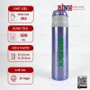 Bình giữ nhiệt màu tím in logo công ty Alupack