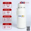 Bình giữ nhiệt 1000ml màu trắng cao cấp
