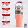 quai xách khung vòm inox 304, hỗ trợ in hoặc khắc logo theo yêu cầu.