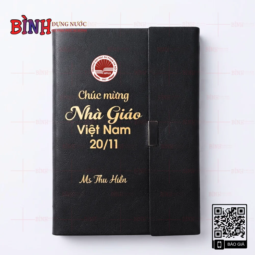 Sổ da quà tặng 20/11