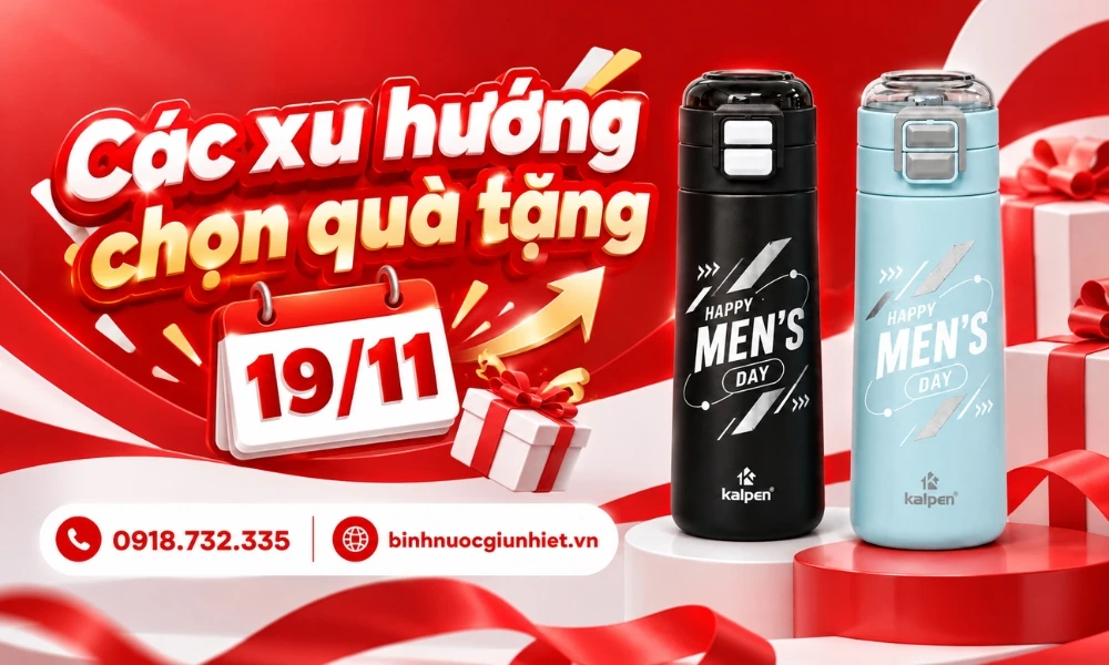 Các xu hướng chọn quà tặng 19/11 độc đáo, thiết thực dành cho nhân viên nam và đối tác